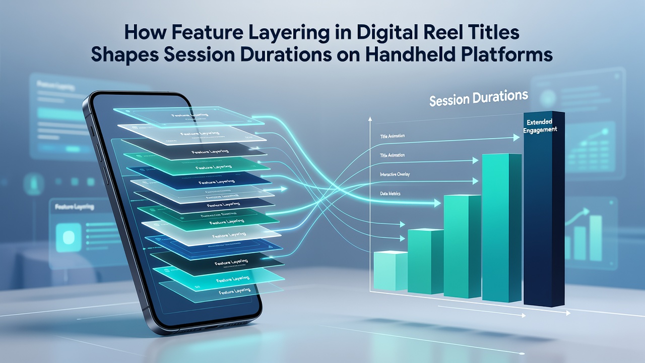Close-up of layered reel mechanics with bonus indicators active on mobile interface
