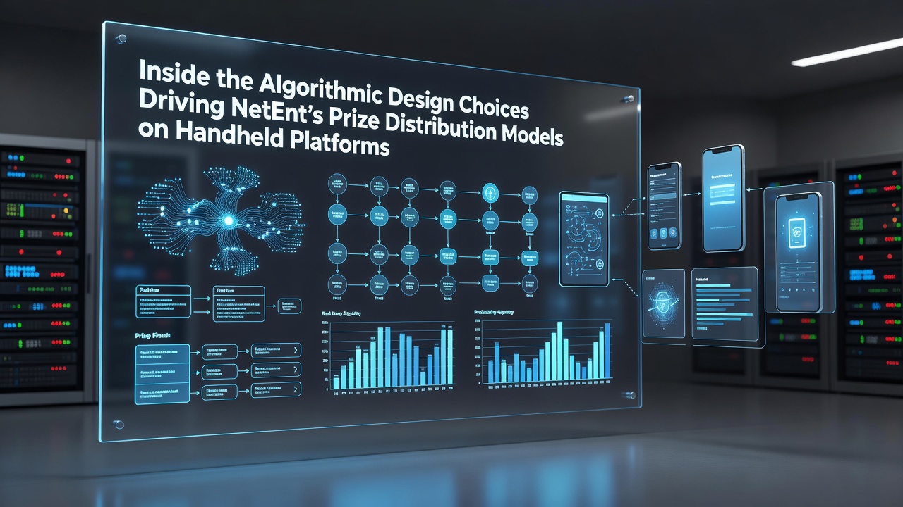 Detailed view of NetEnt's backend algorithmic prize allocation dashboard for mobile platforms