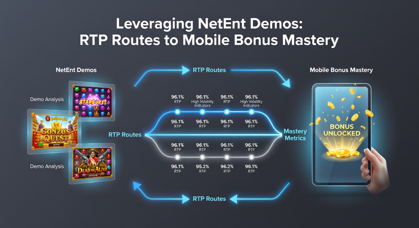Graph illustrating RTP variance in NetEnt demos across desktop and mobile platforms, with bonus activation rates highlighted