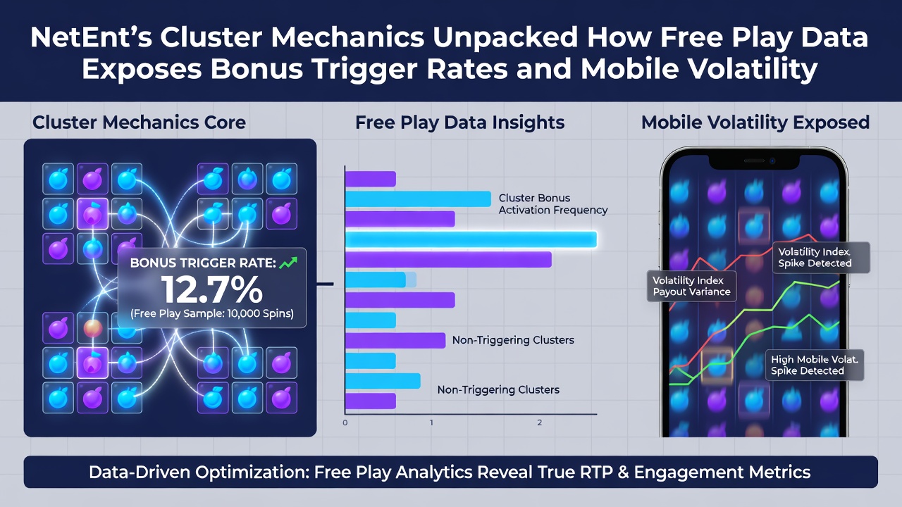 Mobile versus desktop comparison of cluster payout distribution in NetEnt demo sessions