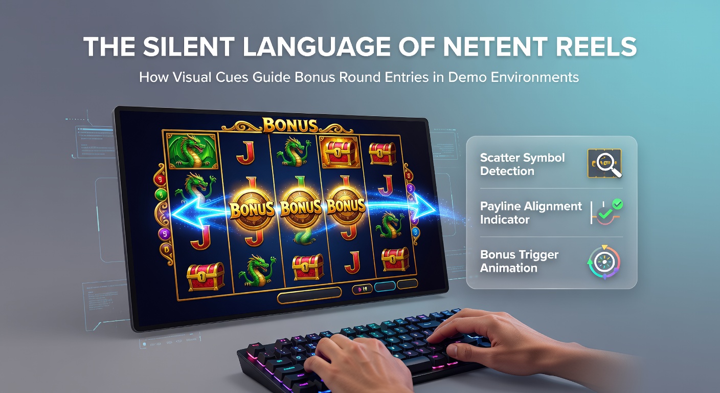 Close-up view of NetEnt demo reels showing particle effects and frame color changes that signal bonus round entries